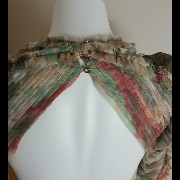 Raise vanessa floral tier draped ruffle gown - Picture 13 of 16